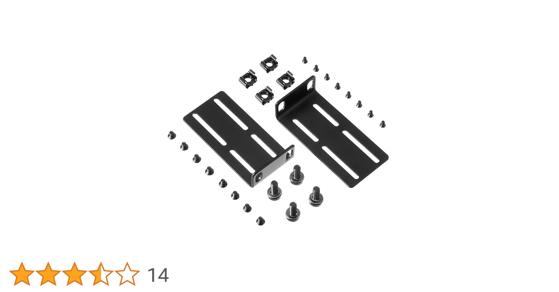 Amazon.co.jp: ラックマウントキット汎用19インチラックイヤー調整可能